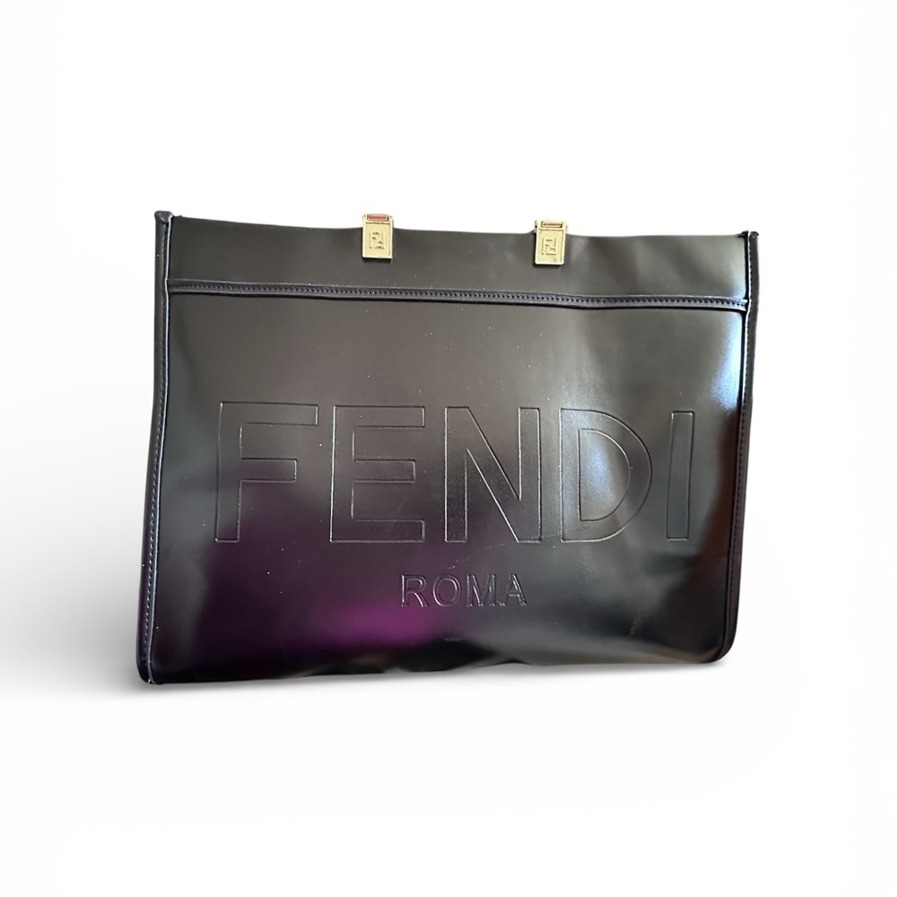 Designer Black Tote Bag